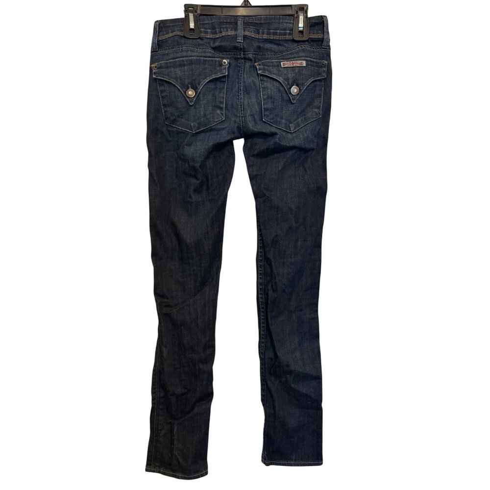 Hudson Skinny Jeans Womens Size 25 Dark Wash Denim Stretch Cotton USA-Made